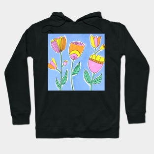 Blue tulips Hoodie